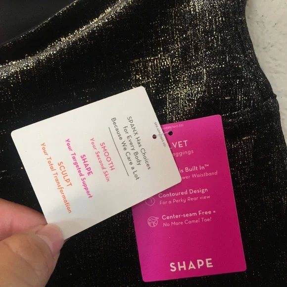 Spanx Velvet Shine Leggings - Picture 11 of 13